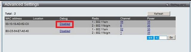 DWS 3160 Upgrade a Managed Access Point via tftp and SSH