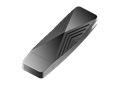 DWA-X1850 AX1800 Wi-Fi 6 USB Adapter - side angle with lid on.