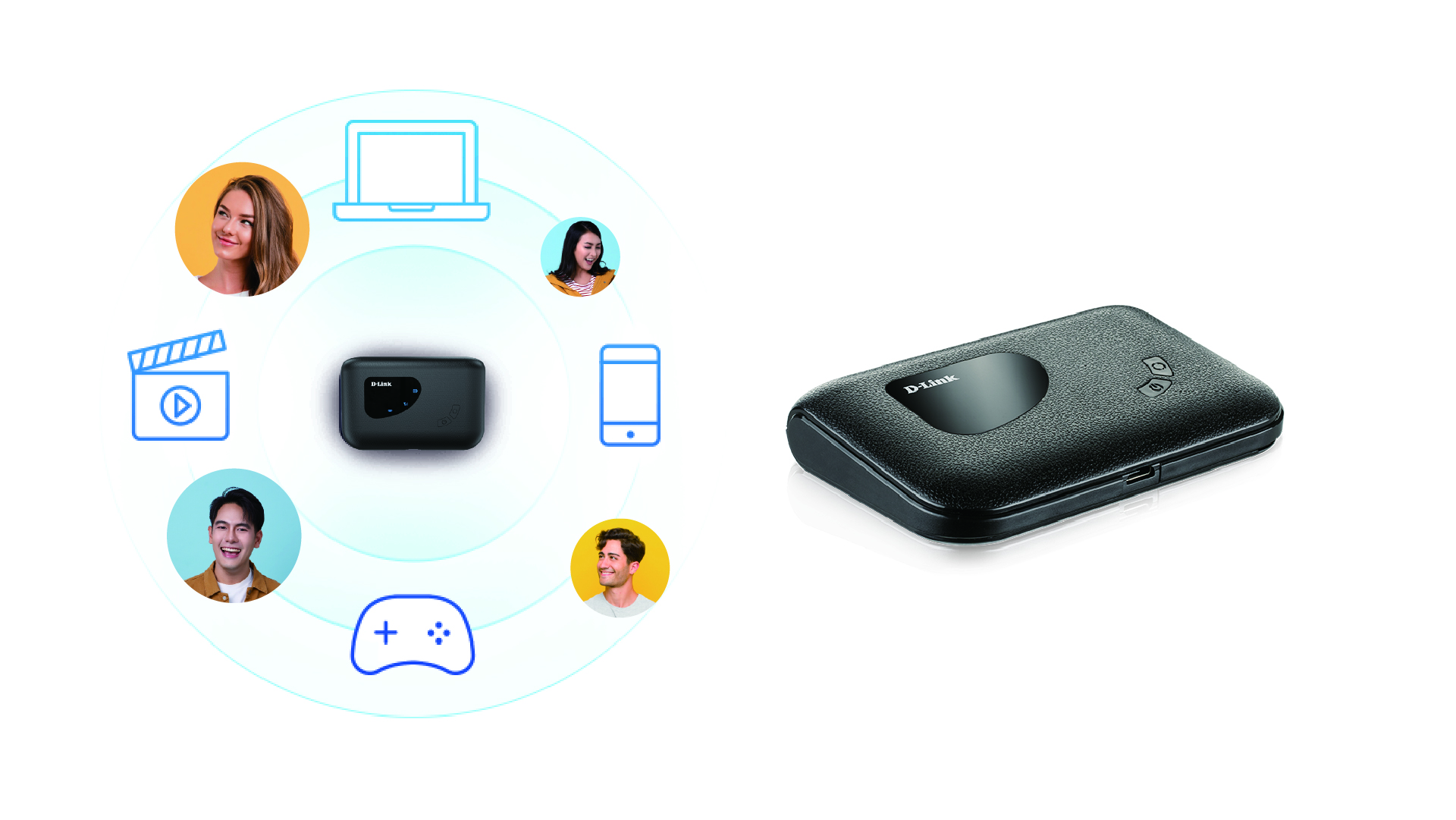 Sharing mobile networking with multiple people