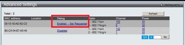 DWS 3160 Upgrade a Managed Access Point via tftp and SSH