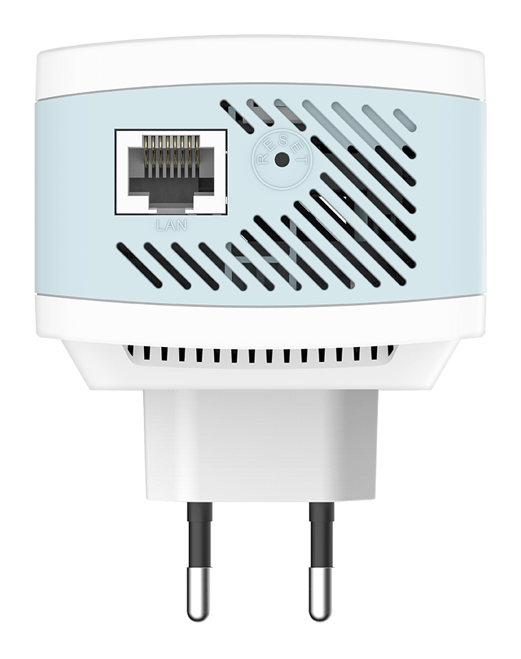 E15 AX1500 Mesh Range Extender - bottom port view.